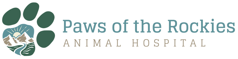 Paws of the Rockies Animal Hospital Logo
